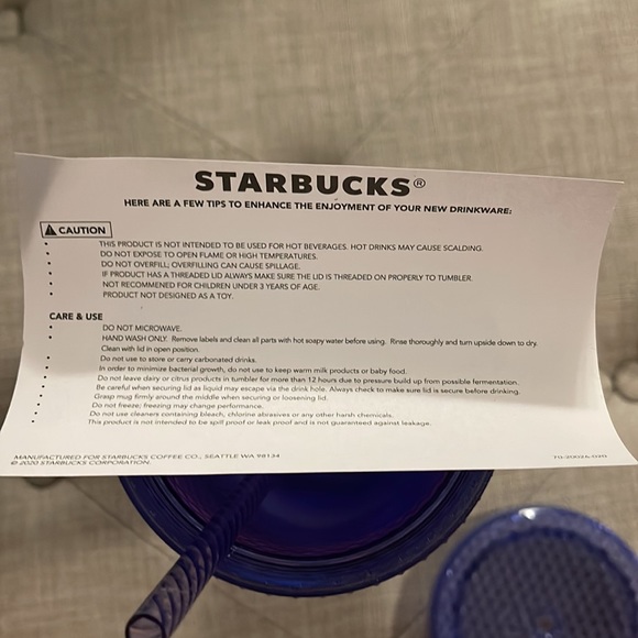 Walt Disney World 50th Anniversary Starbucks Tumbler - Picture 5 of 7